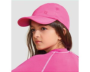 Boné Kids com Proteção Solar Pink - UV LINE