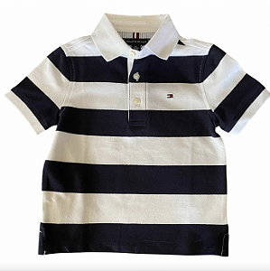Polo Infantil Listrada Navy - Tommy Hilfiger