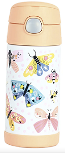 Garrafa Térmica Funtainer 355ml Borboletas e Mariposas - Thermos