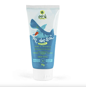 Gel Dental Infantil Natural para os primeiros dentes do bebê - Verdi Natural