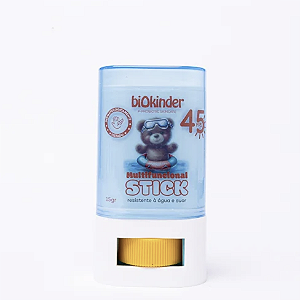 Protetor Solar Multifuncional Bastão Mineral FPS 45 – Biokinder