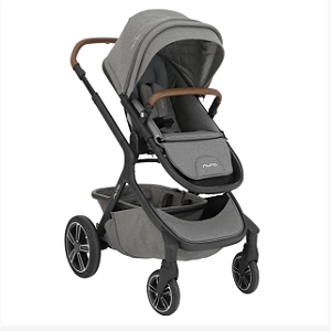 Carrinho de bebê Demi Grow Cinza Oxford - Nuna