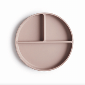 Prato De Sucção Infantil Rosa Blush - Mushie