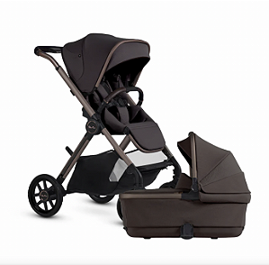 Carrinho De Bebê com Moises Silver Cross Reef 2 Ganache