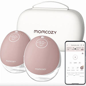 Bomba de Leite Extratora Dupla Elétrica Momcozy M9 Hands Free