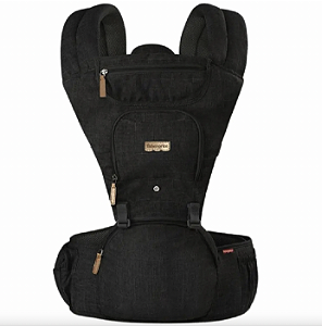 Canguru Para Bebê Hipseat Preto - Fisher Price