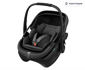 Bebê Conforto Coral Slide Pro + Base Slide Pro Onyx Black - Maxi Cosi (PRE VENDA)