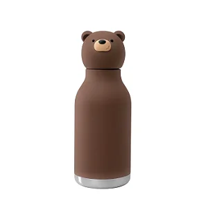 Garrafa Termica Urso Marrom Bestie - Asobu