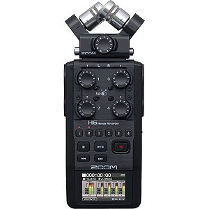 Gravador De Áudio Zoom H6