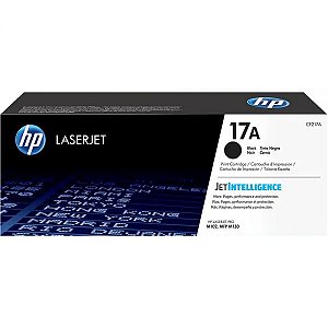 Cartucho De Toner Hp 17A Cf217A Para Impressoras Hp - Preto