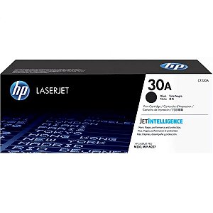 Cartucho De Toner Hp 30A Cf230A Para Impressoras Hp - Preto