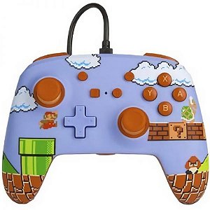 Controle Powera Wired Super Mario Bros Para Nintendo Switch - (Pwa-A-02544 )