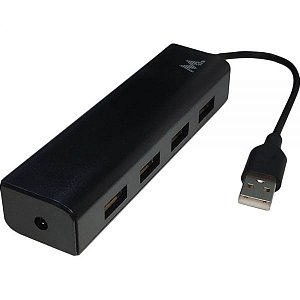 Hub Mtek Hb-402 4 Em 1 Usb - Preto