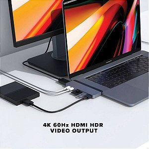 Hub Usb Hyper Hd28C Hyperdrive Duo Para Macbook Pro 7 En 2