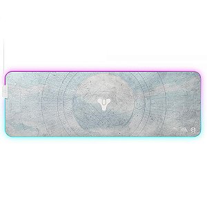 Mouse Pad Steelseries Qck Prism Destiny 2 Edition Rgb Xl - Branco