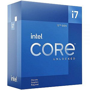 Processador Cpu Intel Core I7-12700Kf 2.70 Ghz Lga 1700 25 Mb (Bx8071512700Kf)
