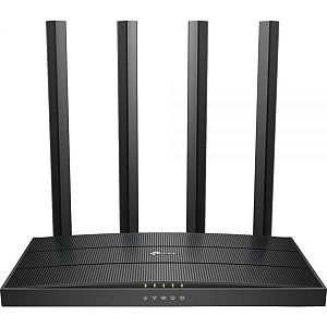 Roteador Tp-Link Archer C6 V4 Ac1300 Mu-Mimo Dual Band - Preto