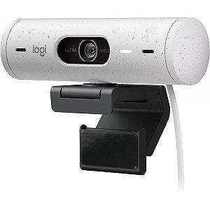 Webcam Logitech Brio 500 Fhd 1080P Hdr Para Videoconferência