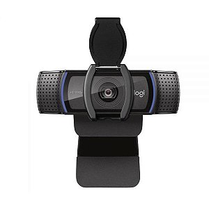 Webcam Logitech C920S Pro Hd Usb - Preto