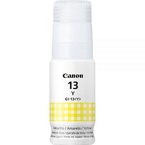 Frasco De Tinta Canon Gi-13 - Amarelo 60Ml
