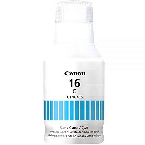 Frasco De Tinta Canon Gi-16 C - Ciano 135Ml