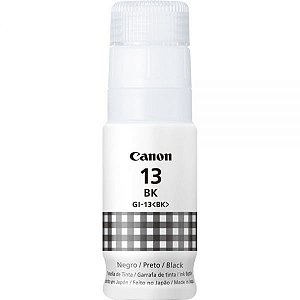 Frasco De Tinta Canon Gi-13 - Preto 60Ml