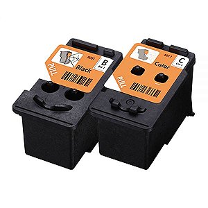 Kit De Cabeças De Impressão Canon Preto Bh-1 + Cor Ch-1