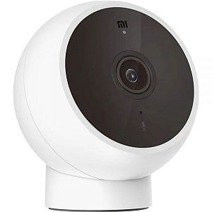 Câmera De Vigilância Ip Xiaomi Mi Camera 2K Magnetic Mount Mjsxj03Hl Wi-Fi - Branco