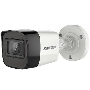 Câmera De Vigilância Hikvision Bullet Ds-2Ce16U1T-Itpf 8Mp 4K Externo - Branco/Preto