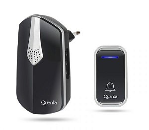 Campainha Elétrica Quanta Qtcwe05 – Preto