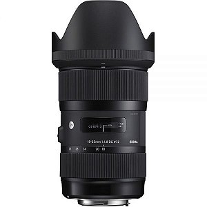 Lente Sigma Dc 18-35Mm F/1.8 Hsm Art Para Canon
