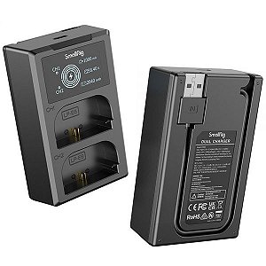 Kit Carregador De Bateria Smallrig Lp-E6Nh