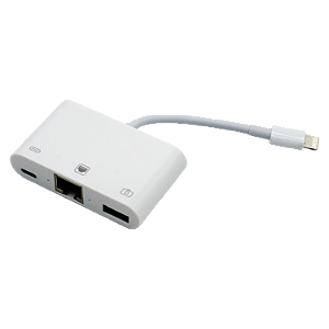 Cabo Adaptador Hld Lightning Para Usb-C / Rj45 / Usb