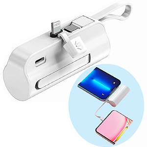 Carregador Blulory Capsule 5000Mah - Branco