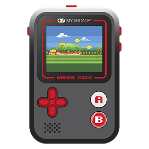 Console My Arcade Gamer Mini Classic - Cinza E Vermelho (Dgun-3925)