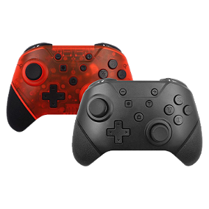 Controle Armor 3 Nuchamp Wireless Preto / Vermelho Para Nintendo Switch (2 Pack)(3168)