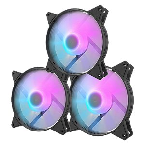 Fan Ventilador Aigo Darkflash C6Ms 3 Em 1 - Preto