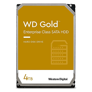 Hd Western Digital 4Tb / Sata 3 - Gold (Wd4003Fryz)