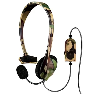 Headset Gamer Dreamgear Broadcaster / Ps4 - Camuflado (Dgps4-6420)