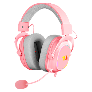 Headset Gamer Redragon Zeus X H510P-Rgb / 7.1 Surround / Rgb - Rosa
