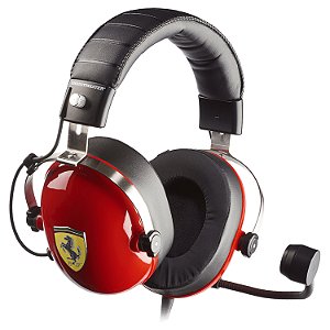 Headset Thrustmaster T.Racing Scudeira Ferrari Dts Para Pc / Xbox / Ps4