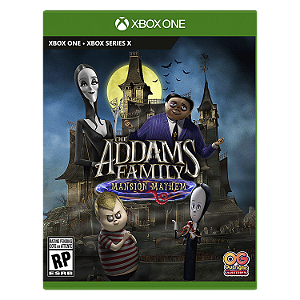 Jogo The Addams Family Mansion Mayhem Para Xbox One