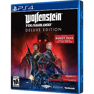 Jogo Wolfenstein Youngblood Deluxe Edition Ps4