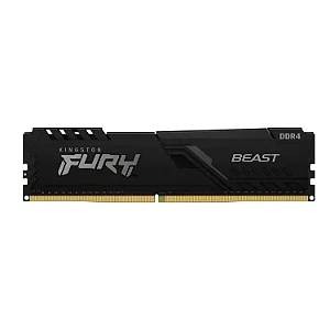 Memória Kingston Fury Beast Ddr4 16Gb 3600 - Black Kf436C18Bb/16