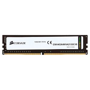 Memória Ram Corsair Valueselect 4Gb / Ddr4 / 2133Mhz - (Cmv4Gx4M1A2133C15)