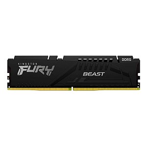 Memória Ram Kingston Fury Beast 8Gb / Ddr5 / 5600 Mhz - Preto (Kf556C40Bb-8)