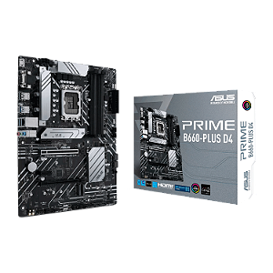 Placa Mãe Asus B660-Plus Prime D4 Socket B660, Lga 1700, Ddr4
