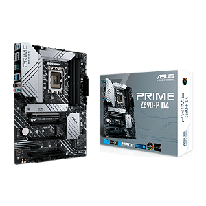 Placa Mãe Asus Prime Z690-P D4 / Soquete Intel 1700 / Ddr4