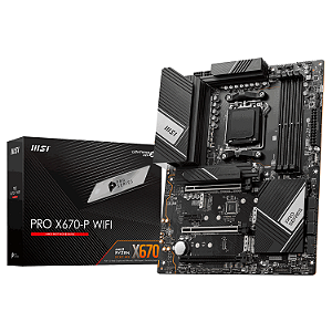 Placa Mãe Msi X670-P Pro Wifi / Am5 / Chipset Amd X670 / Atx / Ddr5