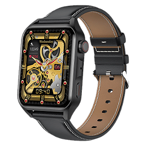 Relógio Smartwatch Blulory Glifo Ae 44Mm - Preto